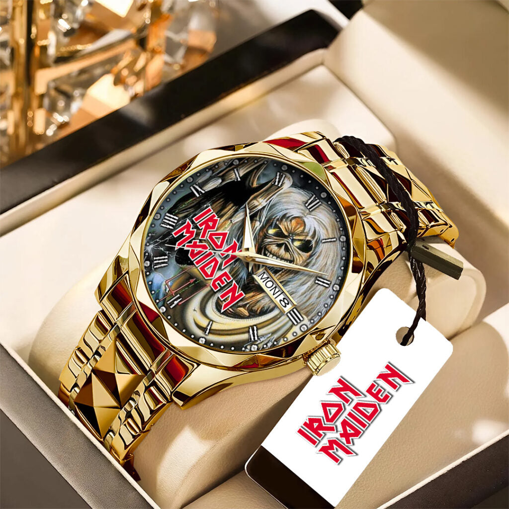 Iron Maiden Alloy Luxury Quartz Watch - NGHIAVT 3150