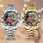 Iron Maiden Alloy Luxury Quartz Watch - NGHIAVT 3150