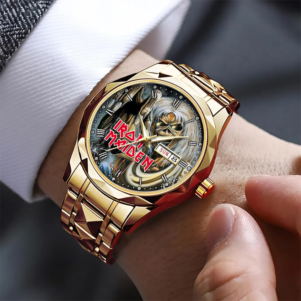 Iron Maiden Alloy Luxury Quartz Watch - NGHIAVT 3150