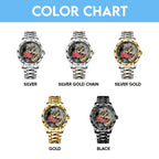 Iron Maiden Alloy Luxury Quartz Watch - NGHIAVT 3150