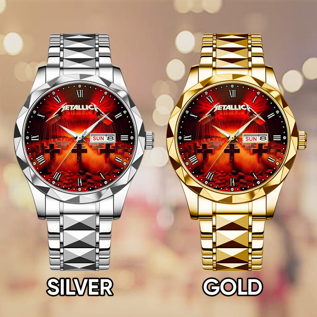 Metallica Alloy Luxury Quartz Watch - NGHIAVT 3151