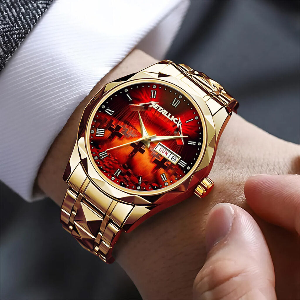 Metallica Alloy Luxury Quartz Watch - NGHIAVT 3151