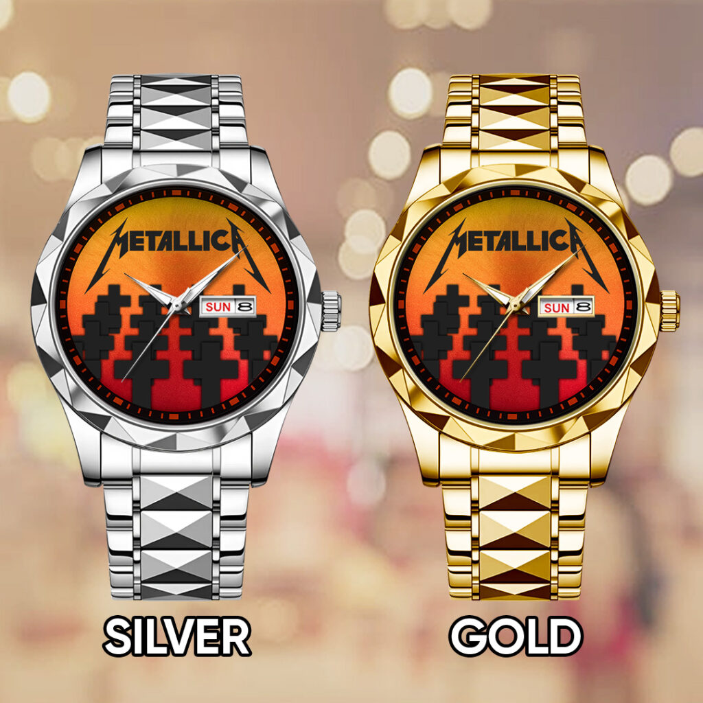 Metallica Alloy Luxury Quartz Watch - NGHIAVT 3152