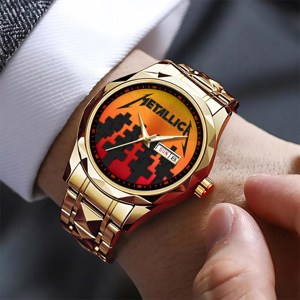 Metallica Alloy Luxury Quartz Watch - NGHIAVT 3152