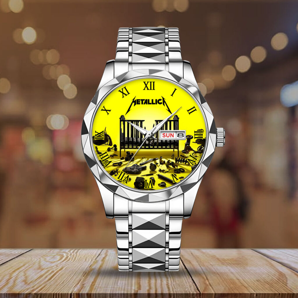 Metallica Alloy Luxury Quartz Watch - NGHIAVT 3156