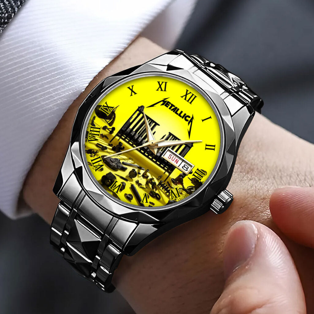 Metallica Alloy Luxury Quartz Watch - NGHIAVT 3156