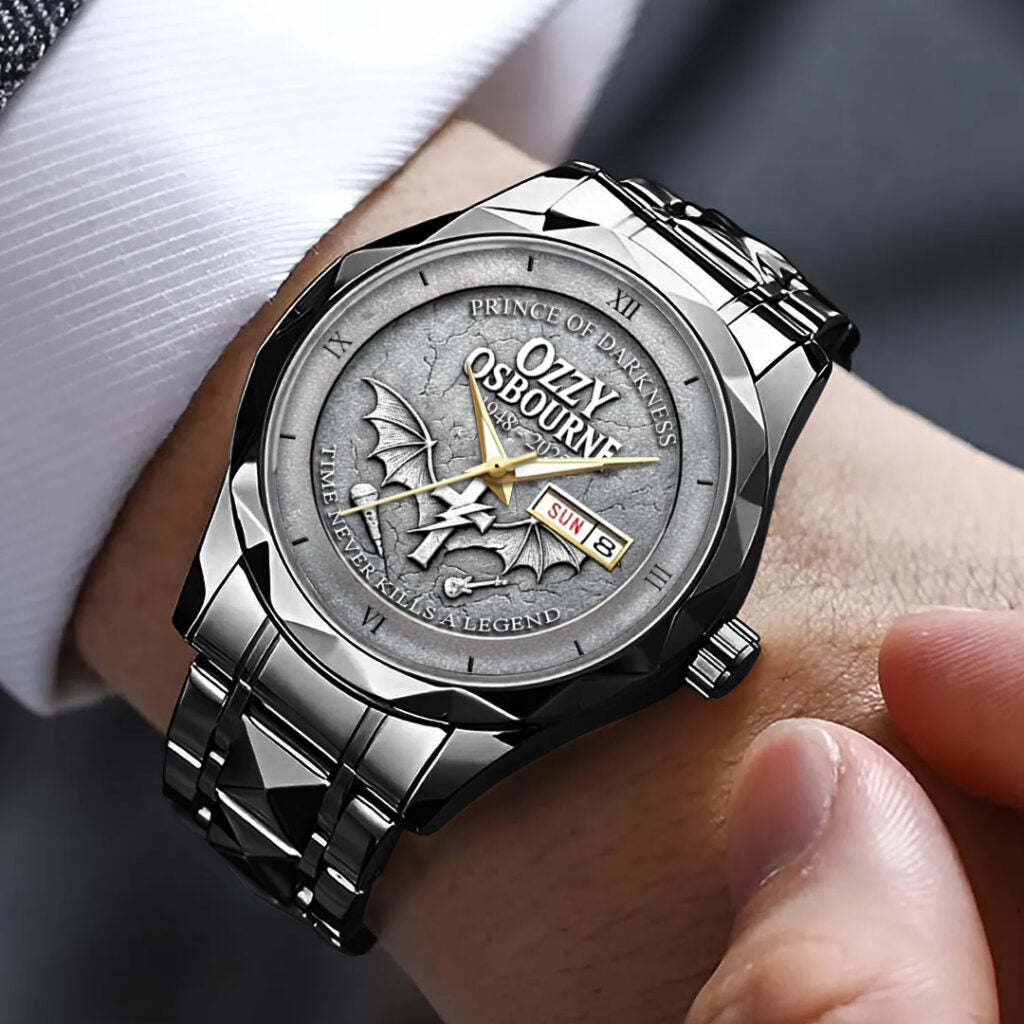 Ozzy Osbourne Alloy Luxury Quartz Watch - NGHIAVT 3292