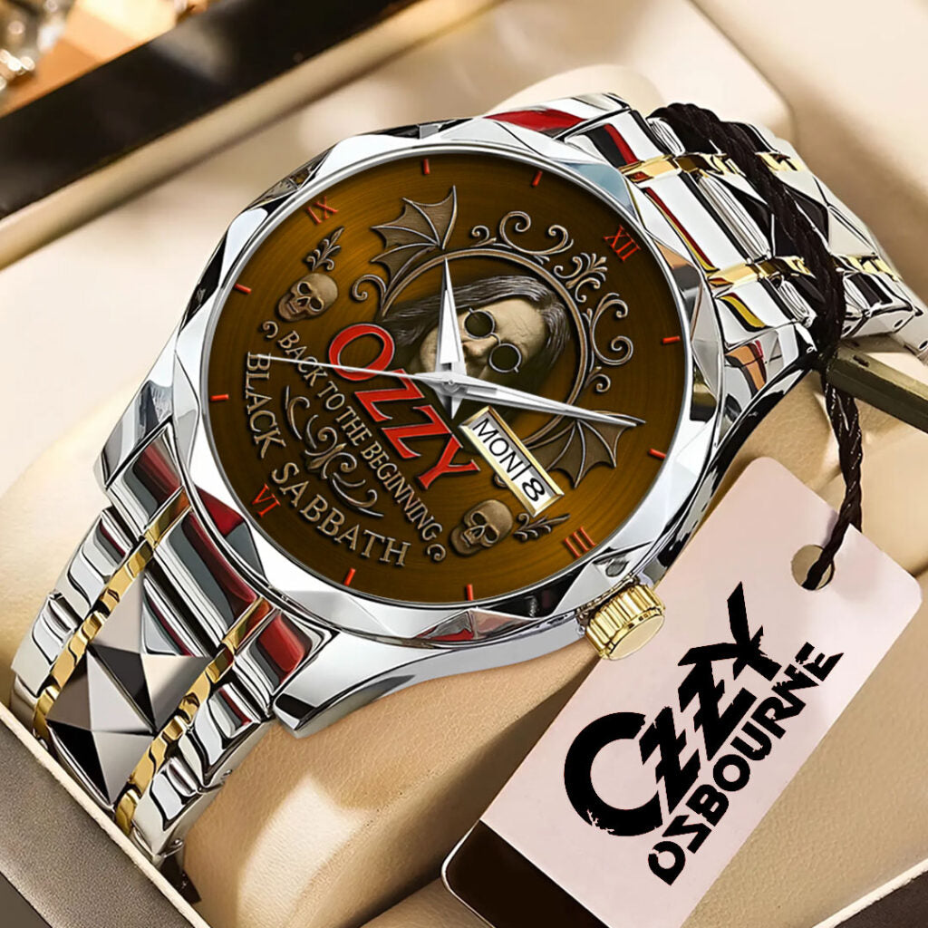 Ozzy Osbourne Alloy Luxury Quartz Watch - NGHIAVT 3293
