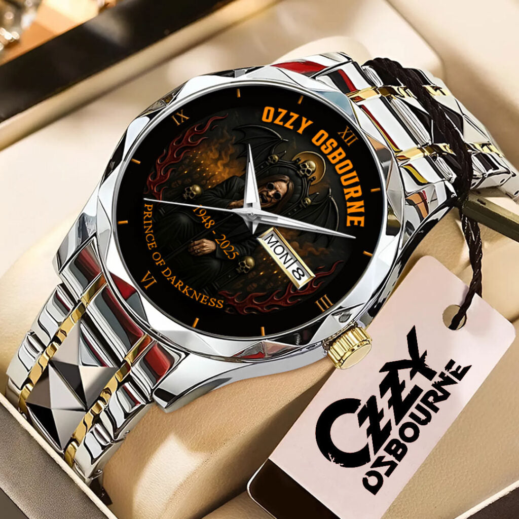 Ozzy Osbourne Alloy Luxury Quartz Watch - NGHIAVT 3294