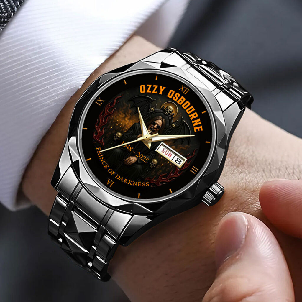 Ozzy Osbourne Alloy Luxury Quartz Watch - NGHIAVT 3294