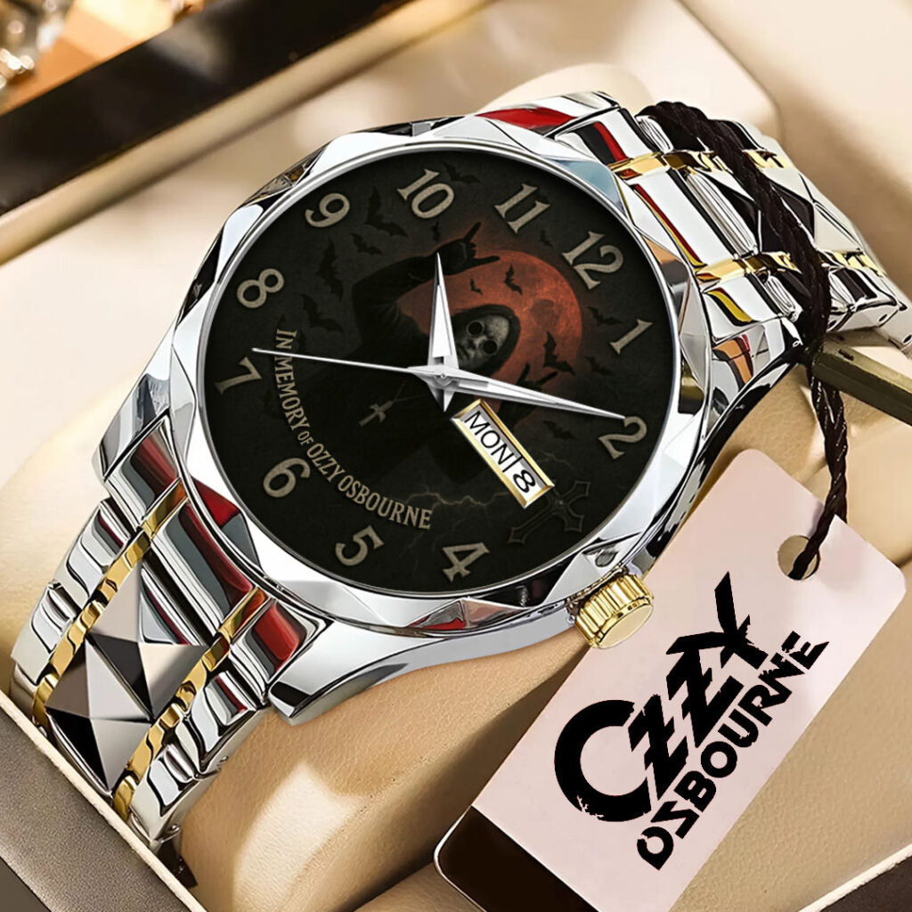 Ozzy Osbourne Alloy Luxury Quartz Watch - NGHIAVT 3297