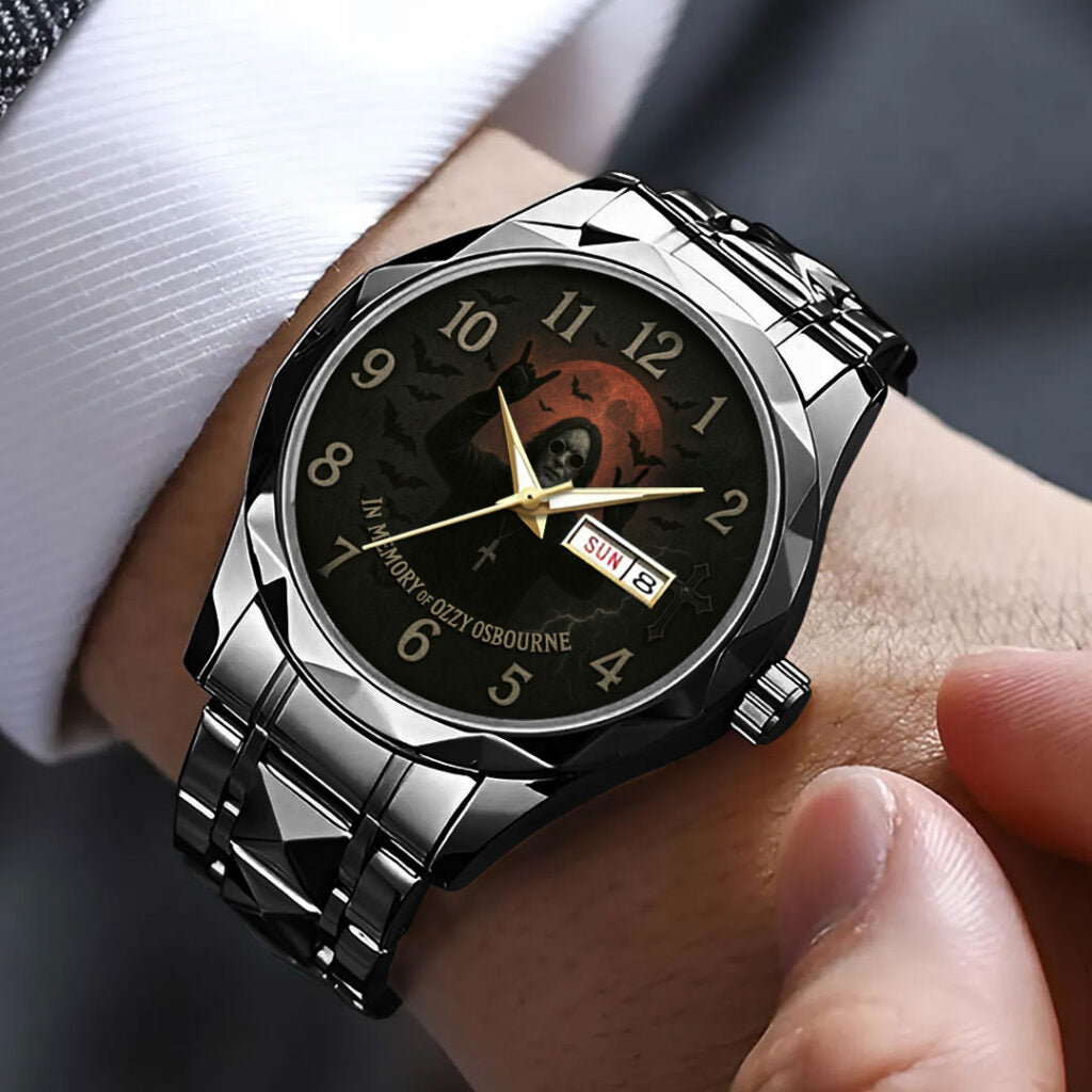 Ozzy Osbourne Alloy Luxury Quartz Watch - NGHIAVT 3297