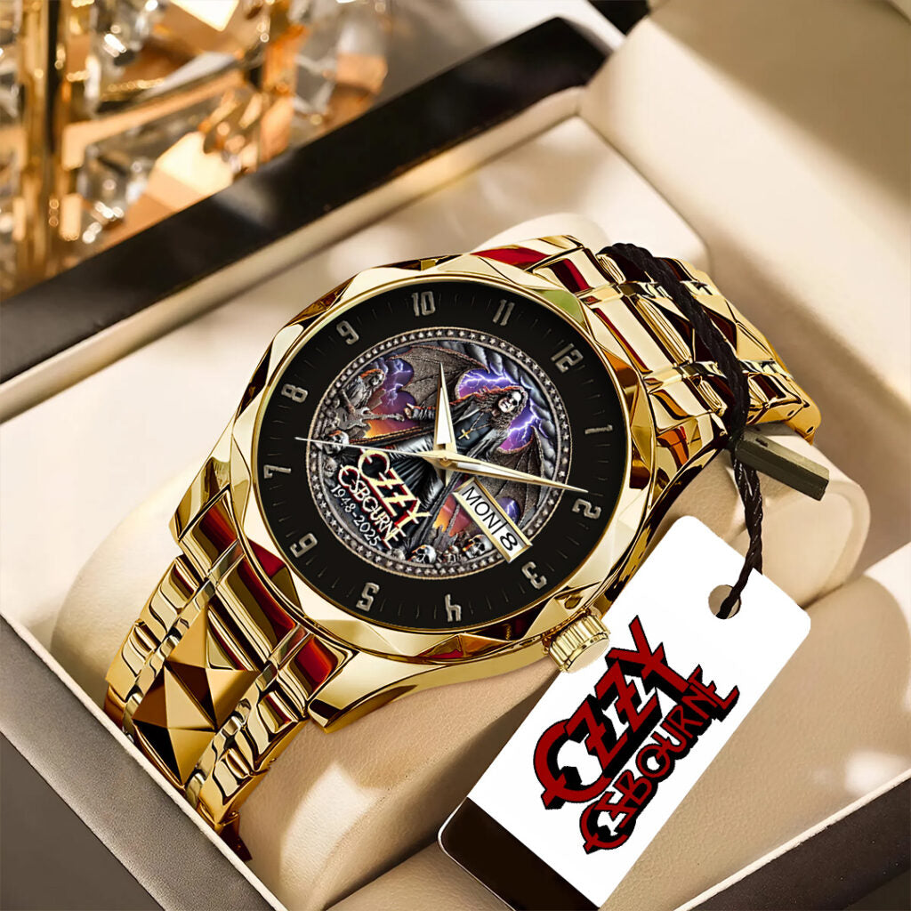 Ozzy Osbourne Alloy Luxury Quartz Watch - NGHIAVT 3346