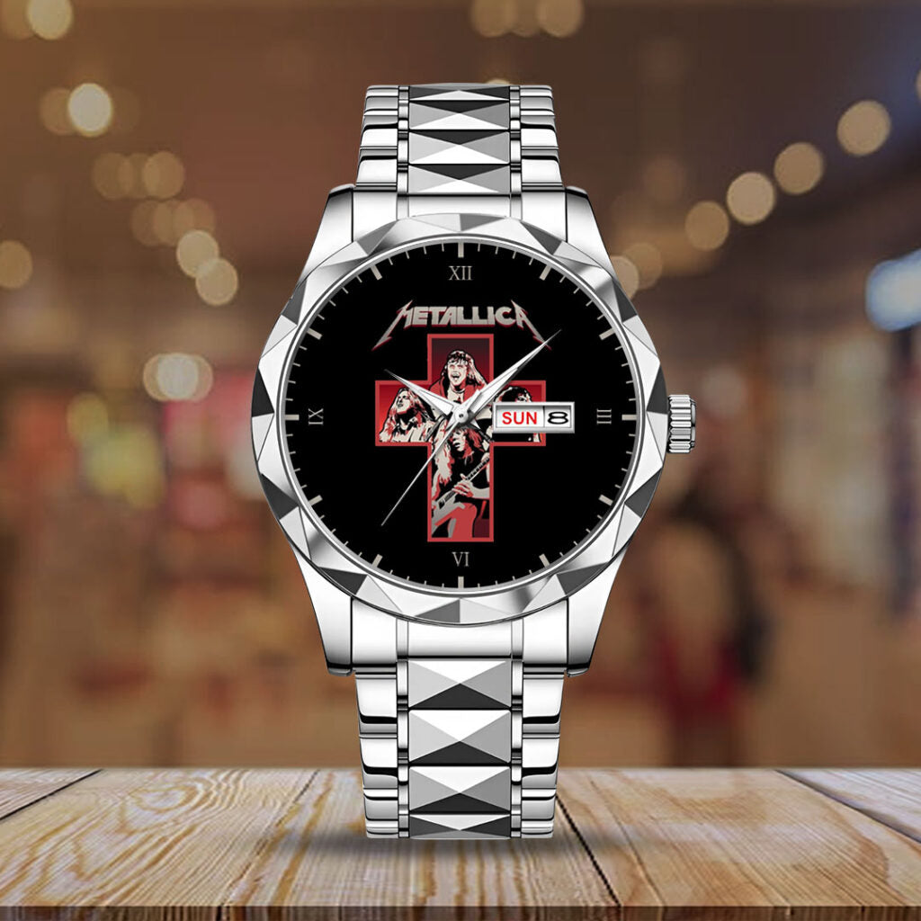 Metallica Alloy Luxury Quartz Watch - NGHIAVT 3377