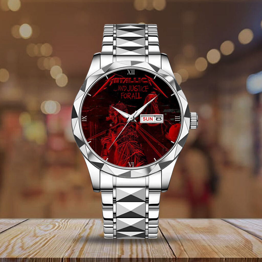 Metallica Alloy Luxury Quartz Watch - NGHIAVT 3378