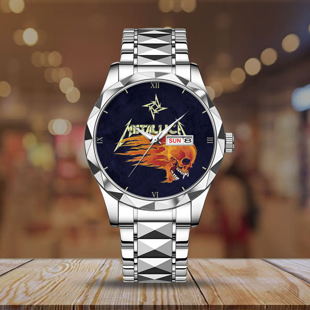 Metallica Alloy Luxury Quartz Watch - NGHIAVT 3379