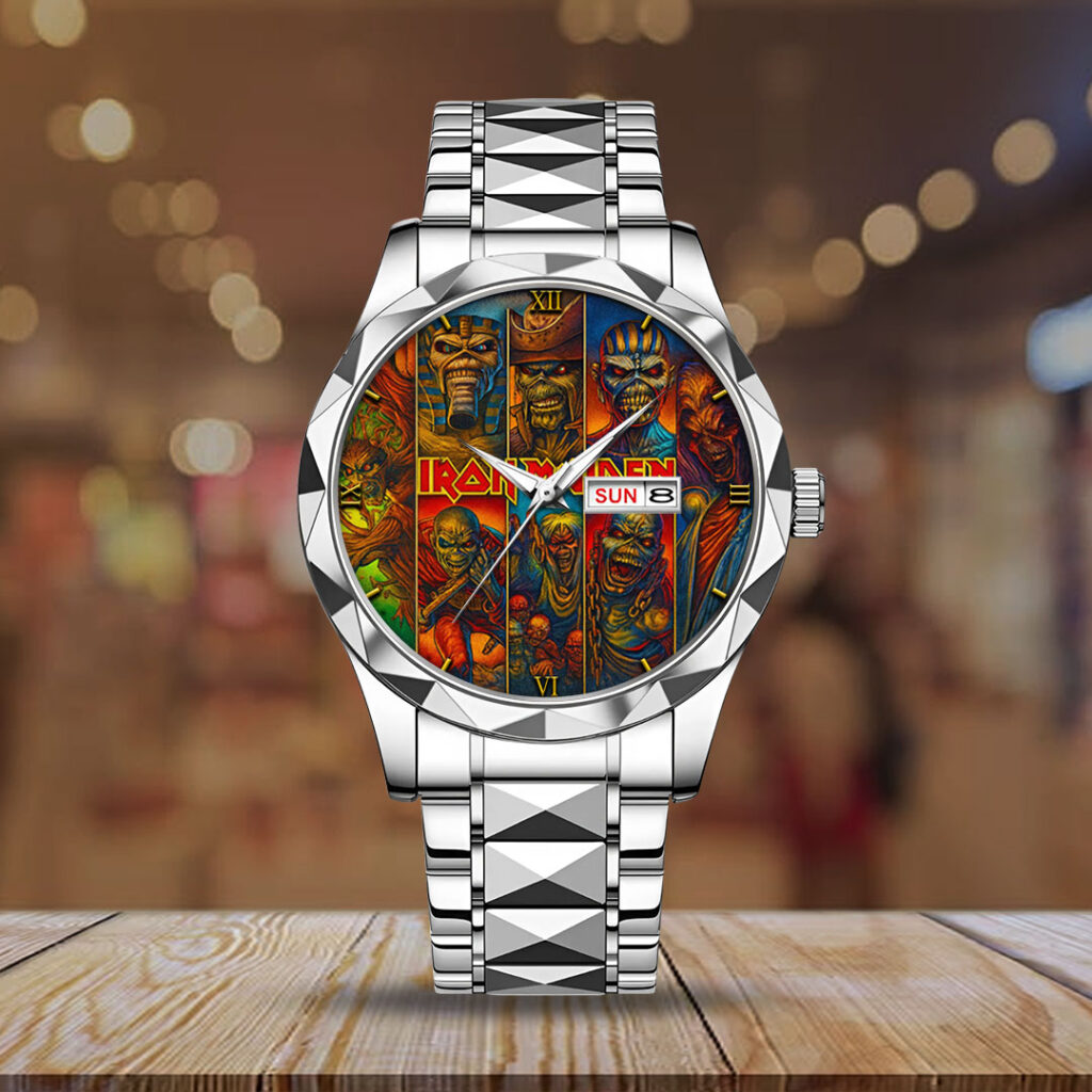 Iron Maiden Alloy Luxury Quartz Watch - NGHIAVT 3451