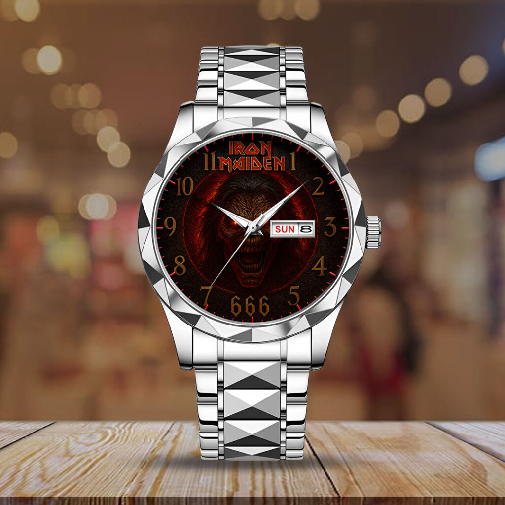 Iron Maiden Alloy Luxury Quartz Watch - NGHIAVT 3453
