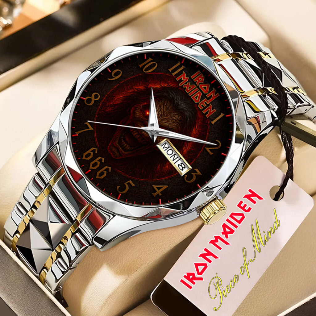 Iron Maiden Alloy Luxury Quartz Watch - NGHIAVT 3453