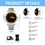 Iron Maiden Alloy Luxury Quartz Watch - NGHIAVT 3453