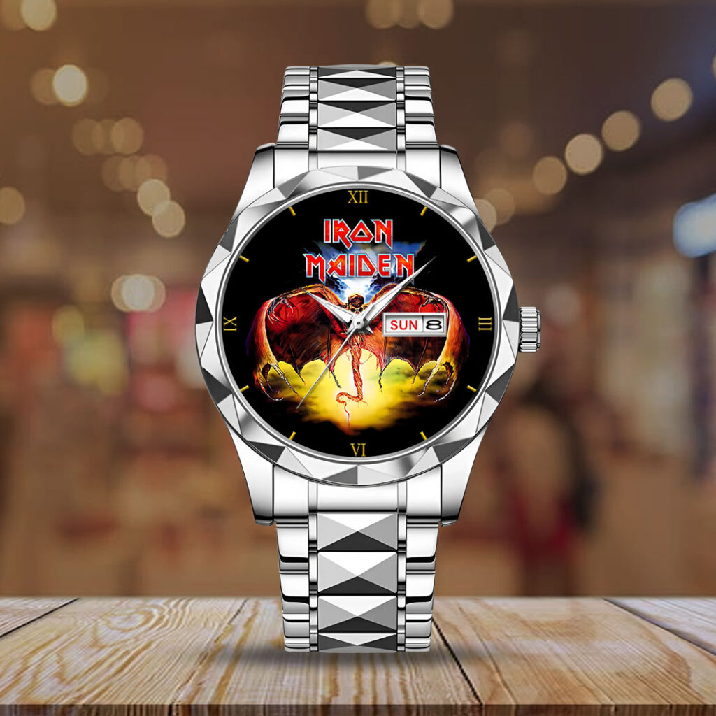 Iron Maiden Alloy Luxury Quartz Watch - NGHIAVT 3454
