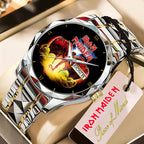 Iron Maiden Alloy Luxury Quartz Watch - NGHIAVT 3454