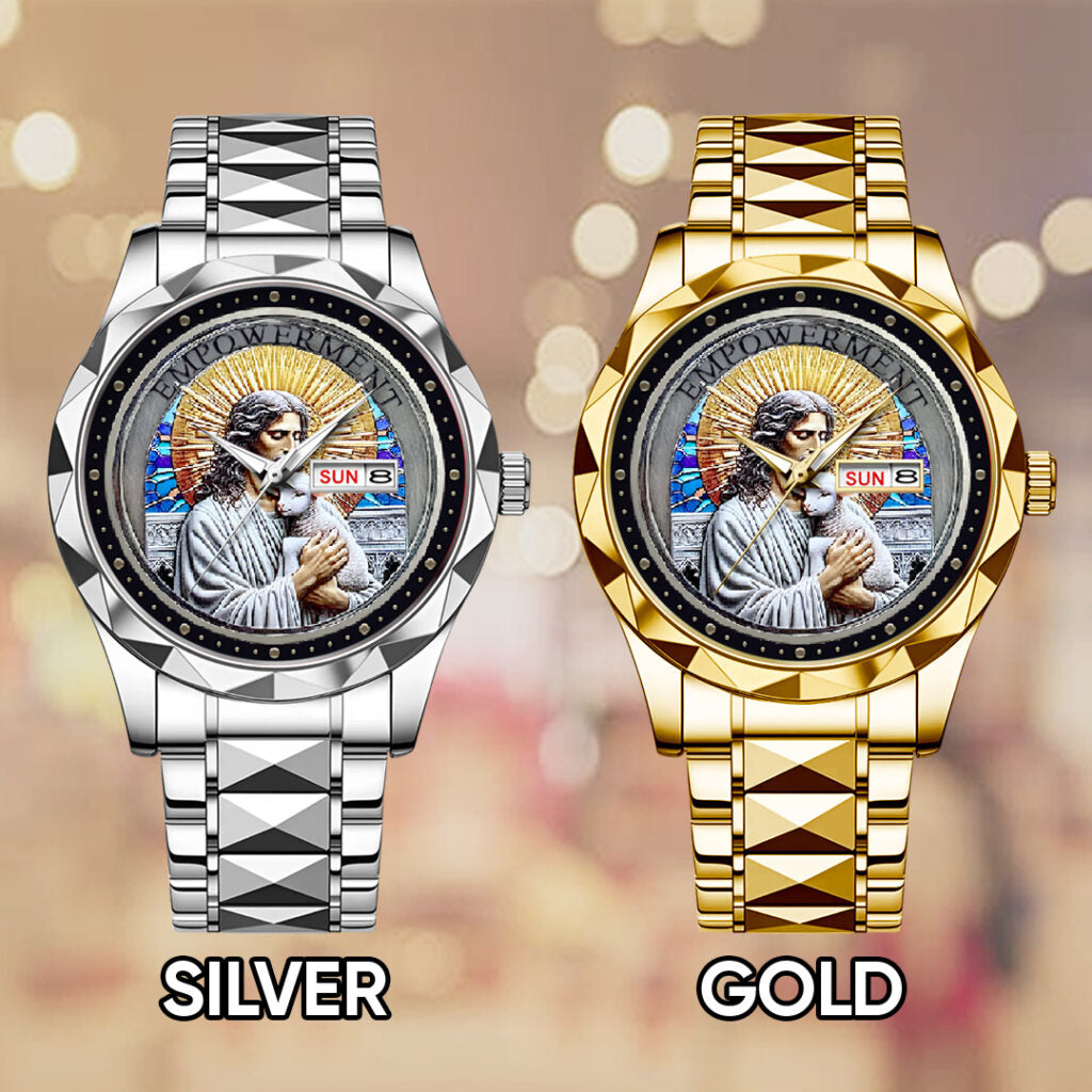 God Is Good Alloy Luxury Quartz Watch - NGHIAVT 3495