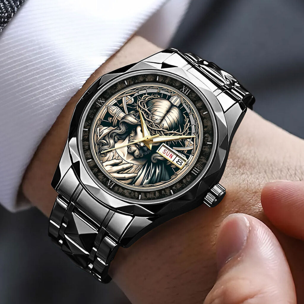 God Is Good Alloy Luxury Quartz Watch - NGHIAVT 3503