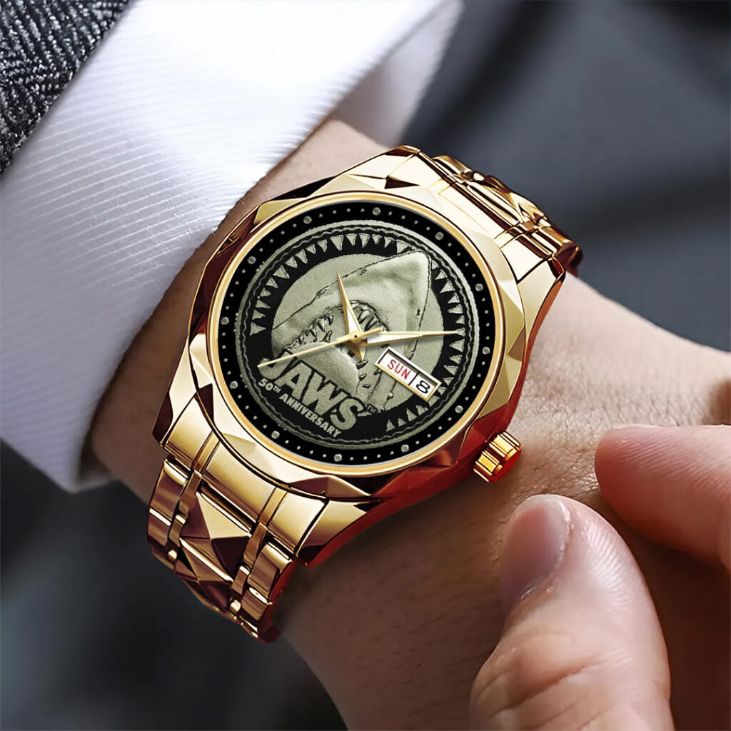 Jaws Alloy Luxury Quartz Watch - NGHIAVT3609