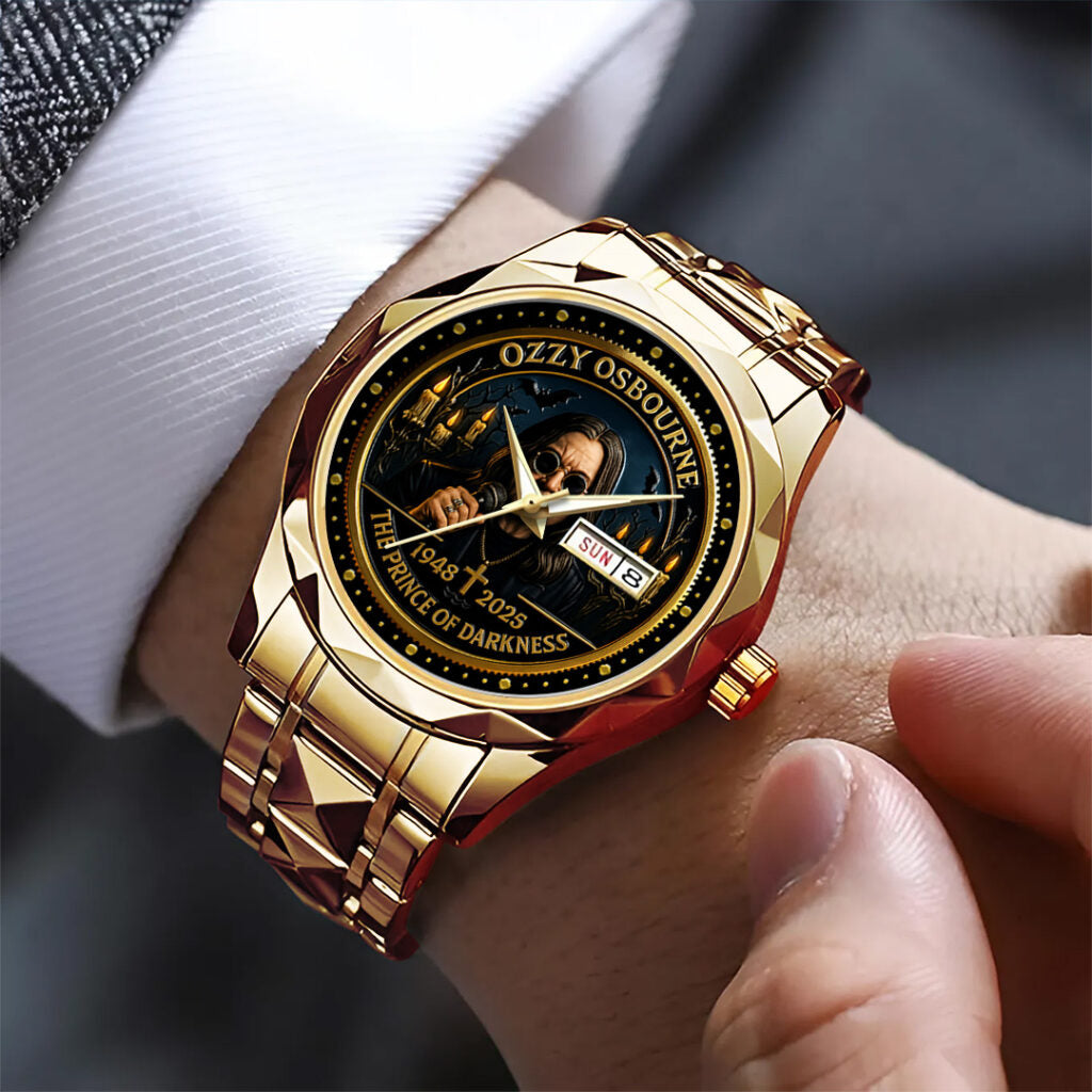 Ozzy Osbourne Alloy Luxury Quartz Watch - NGHIAVT3707