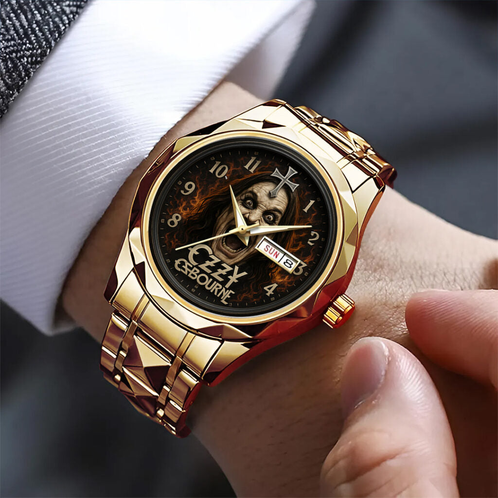 Ozzy Osbourne Alloy Luxury Quartz Watch - NGHIAVT3708