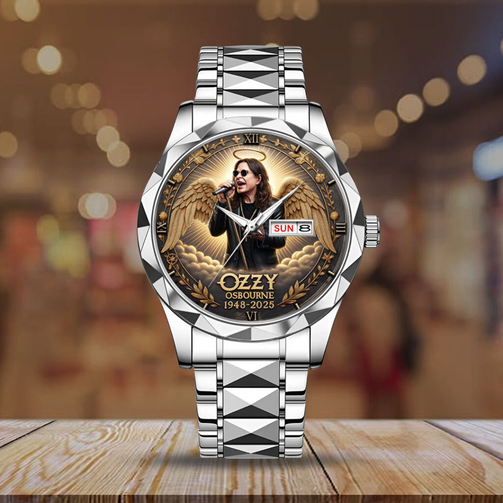 Ozzy Osbourne Alloy Luxury Quartz Watch - NGHIAVT3709