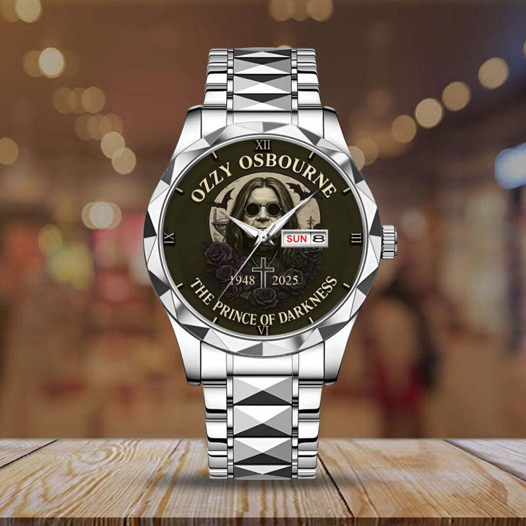 Ozzy Osbourne Alloy Luxury Quartz Watch - NGHIAVT3710