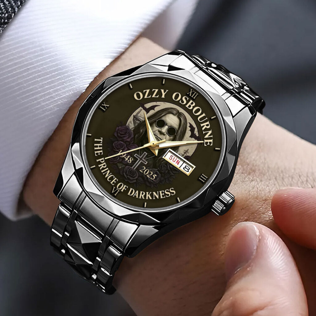 Ozzy Osbourne Alloy Luxury Quartz Watch - NGHIAVT3710