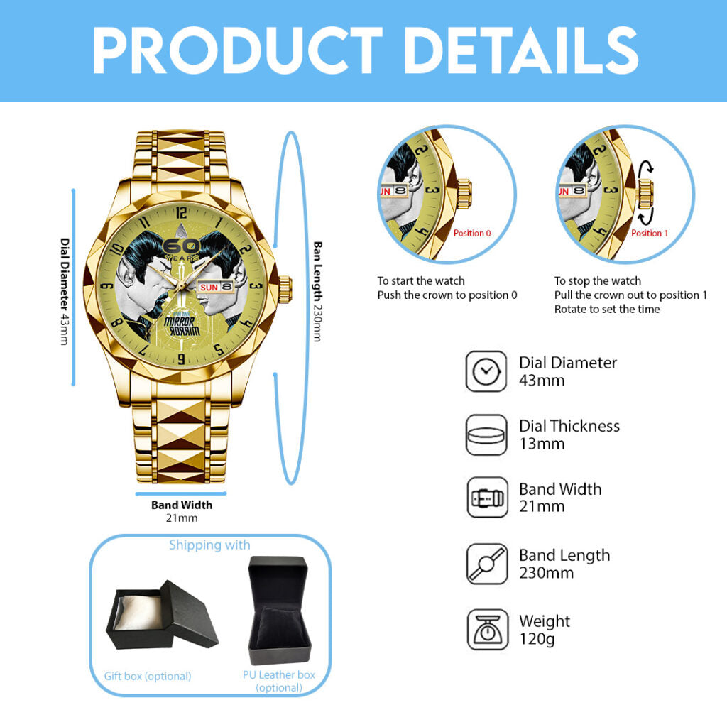 Star Trek Alloy Luxury Quartz Watch - NGHIAVT3728