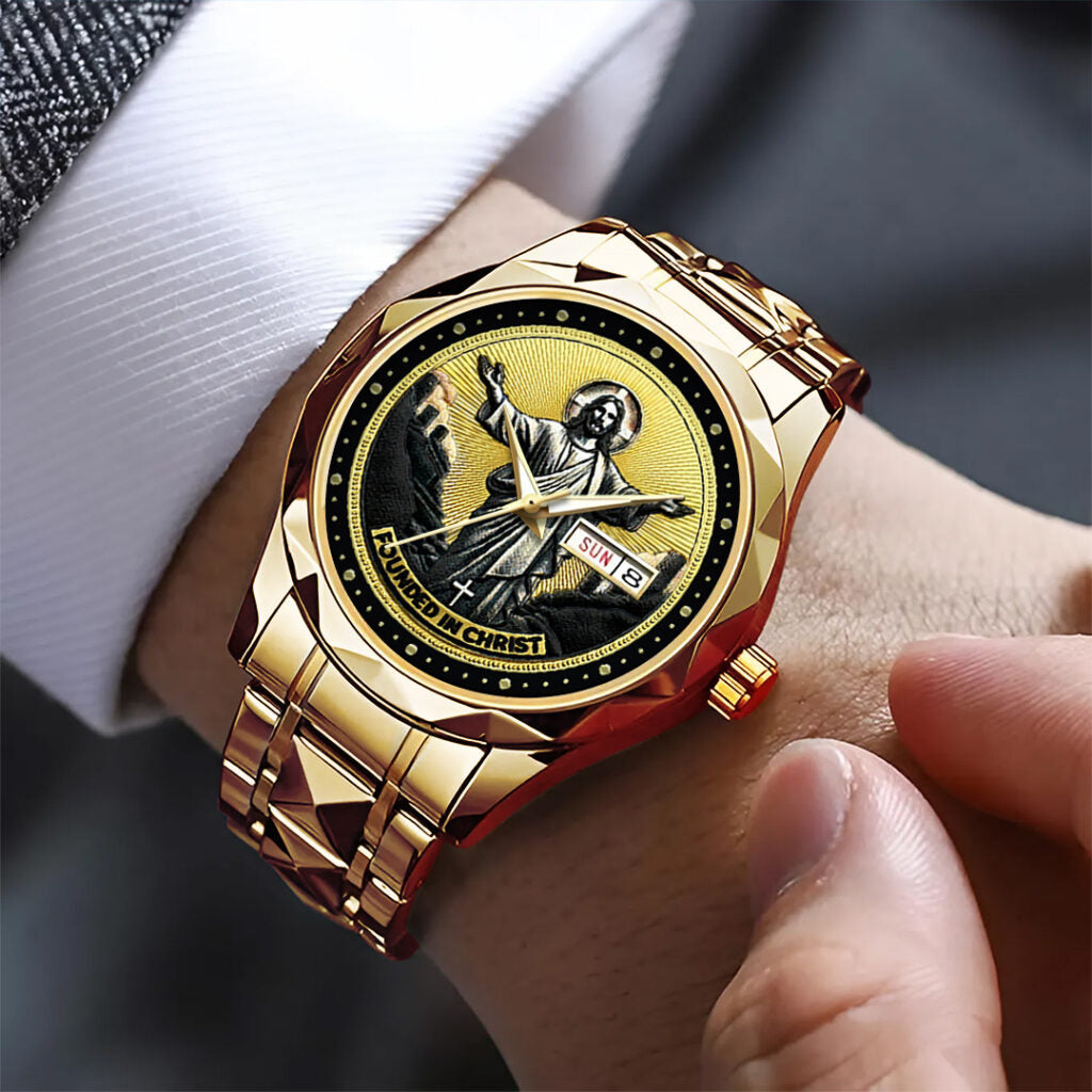 God is Good Alloy Luxury Quartz Watch - NGHIAVT3731