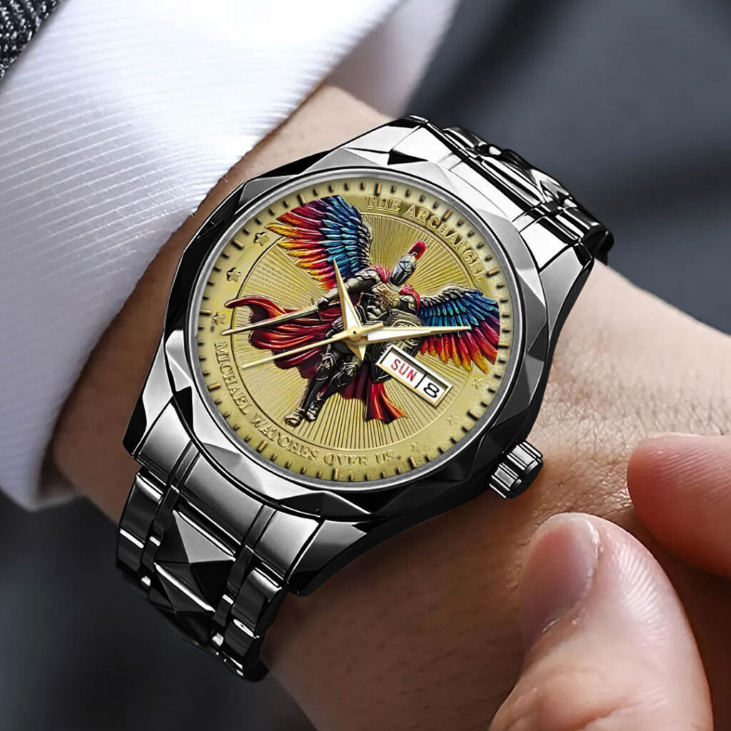 The Archangel Michael Alloy Luxury Quartz Watch - NGHIAVT3732