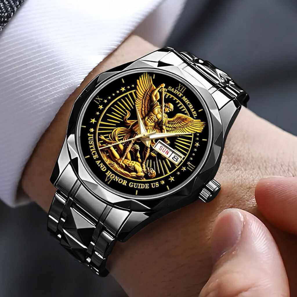 The Archangel Michael Alloy Luxury Quartz Watch - NGHIAVT3734
