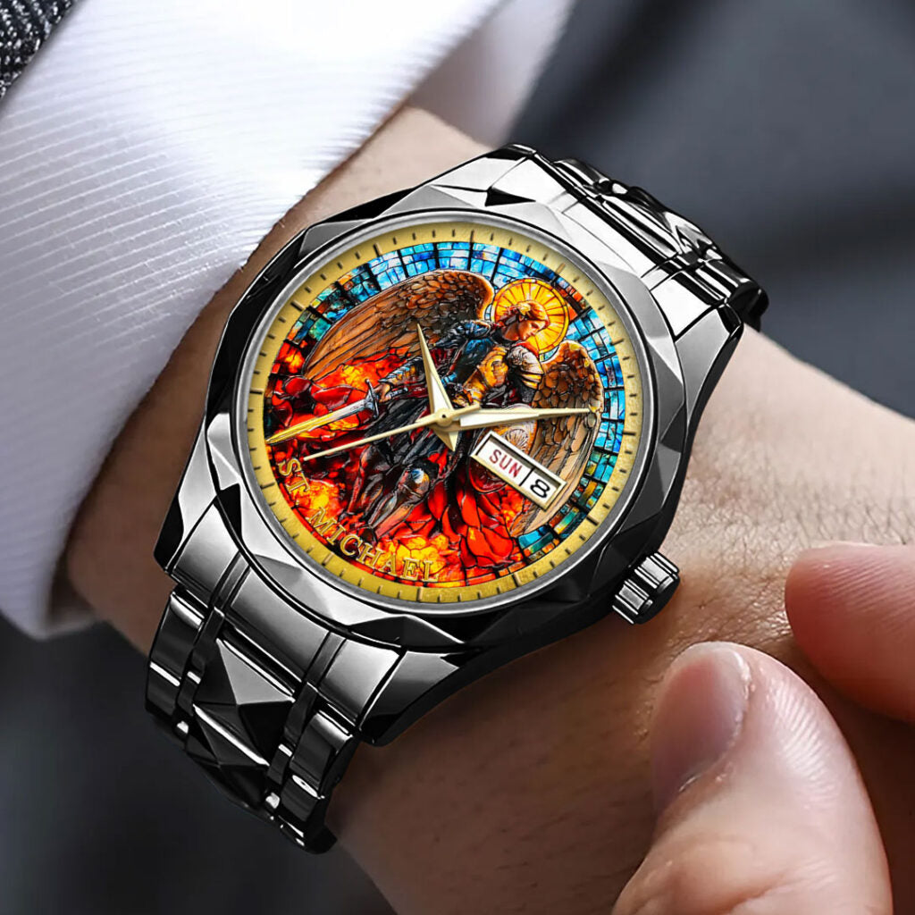 The Archangel Michael Alloy Luxury Quartz Watch - NGHIAVT3736
