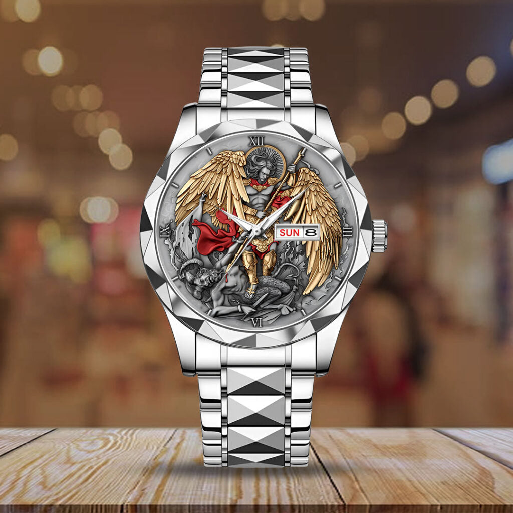 The Archangel Michael Alloy Luxury Quartz Watch - NGHIAVT3737