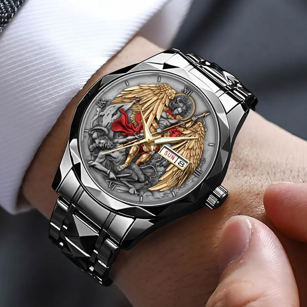 The Archangel Michael Alloy Luxury Quartz Watch - NGHIAVT3737