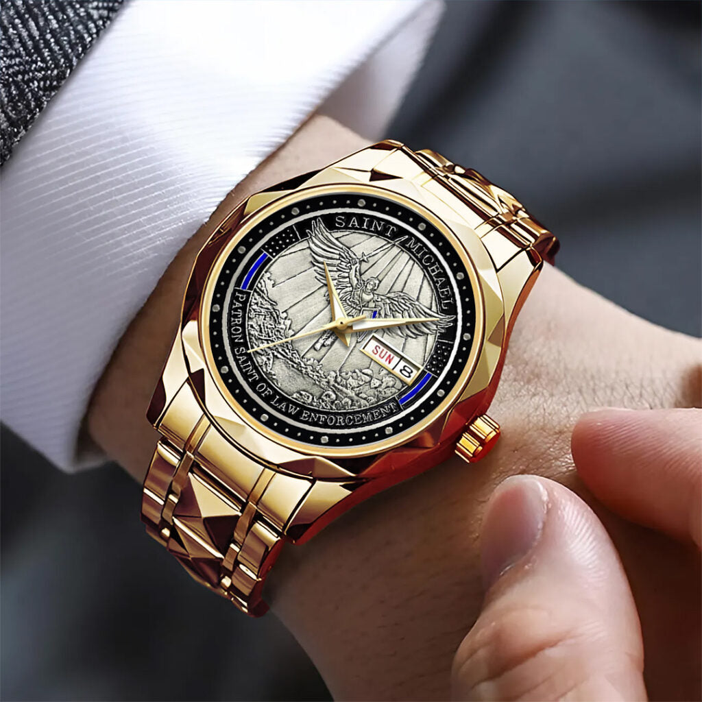 The Archangel Michael Alloy Luxury Quartz Watch - NGHIAVT3826