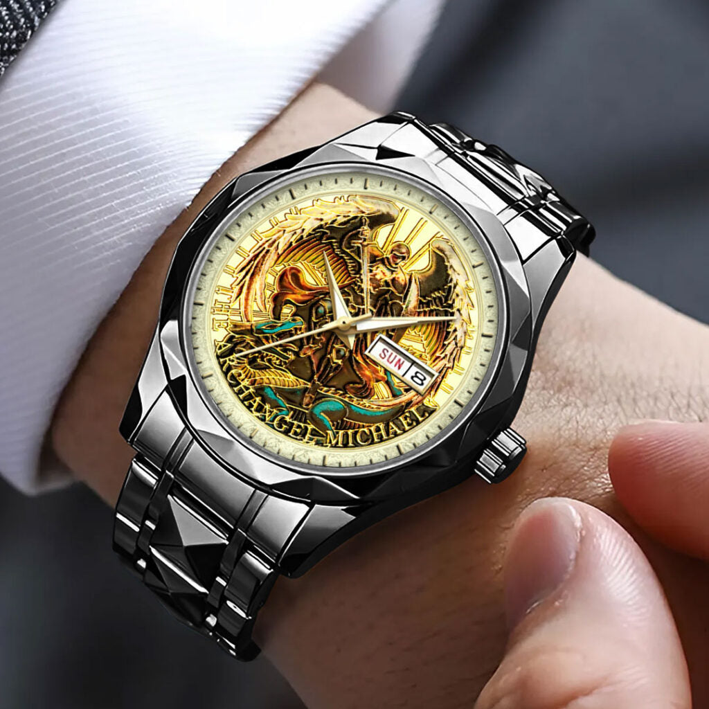 The Archangel Michael Alloy Luxury Quartz Watch - NGHIAVT3828
