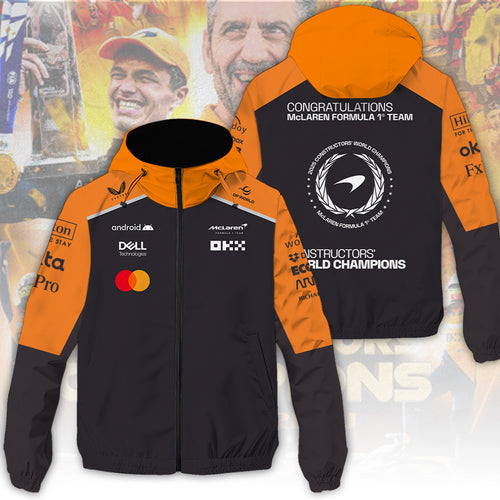 McLaren Formula 1 Team 2025 3D Windbreaker Jacket – NGHIAVT5203