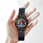 Grateful Dead Black Stainless Steel Watch - NGHIAVT5211