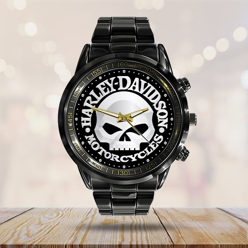 Harley Davidson Black Stainless Steel Watch - NGHIAVT5247