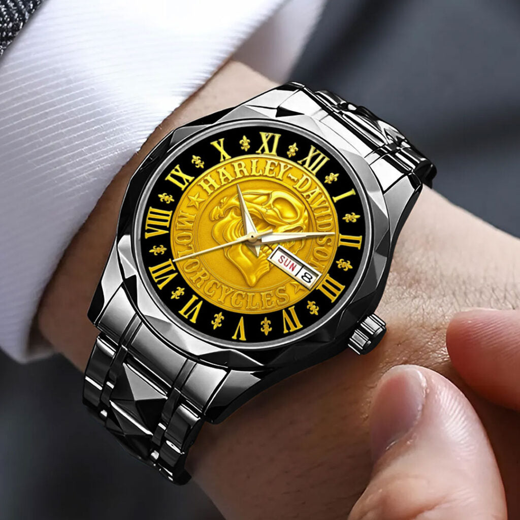 Harley Davidson Alloy Luxury Quartz Watch - NGHIAVT5249