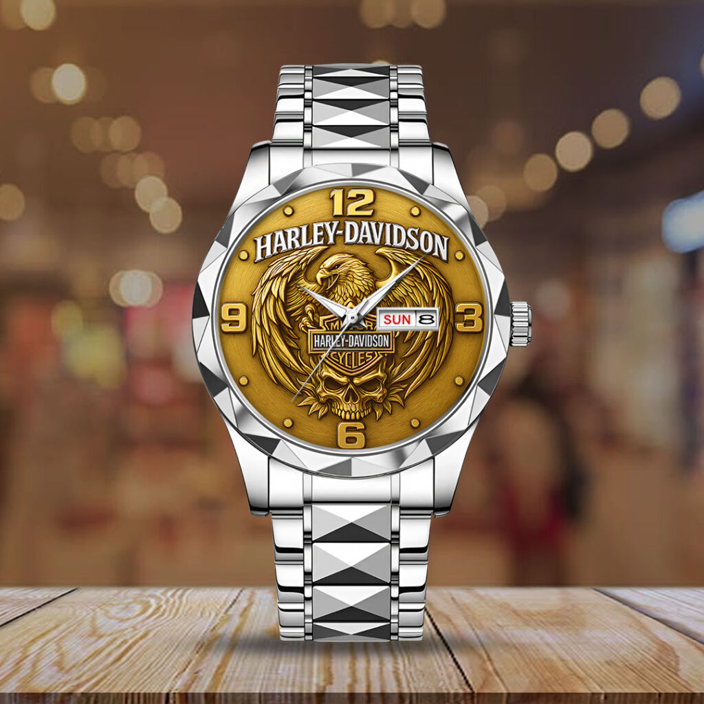 Harley Davidson Alloy Luxury Quartz Watch - NGHIAVT5250
