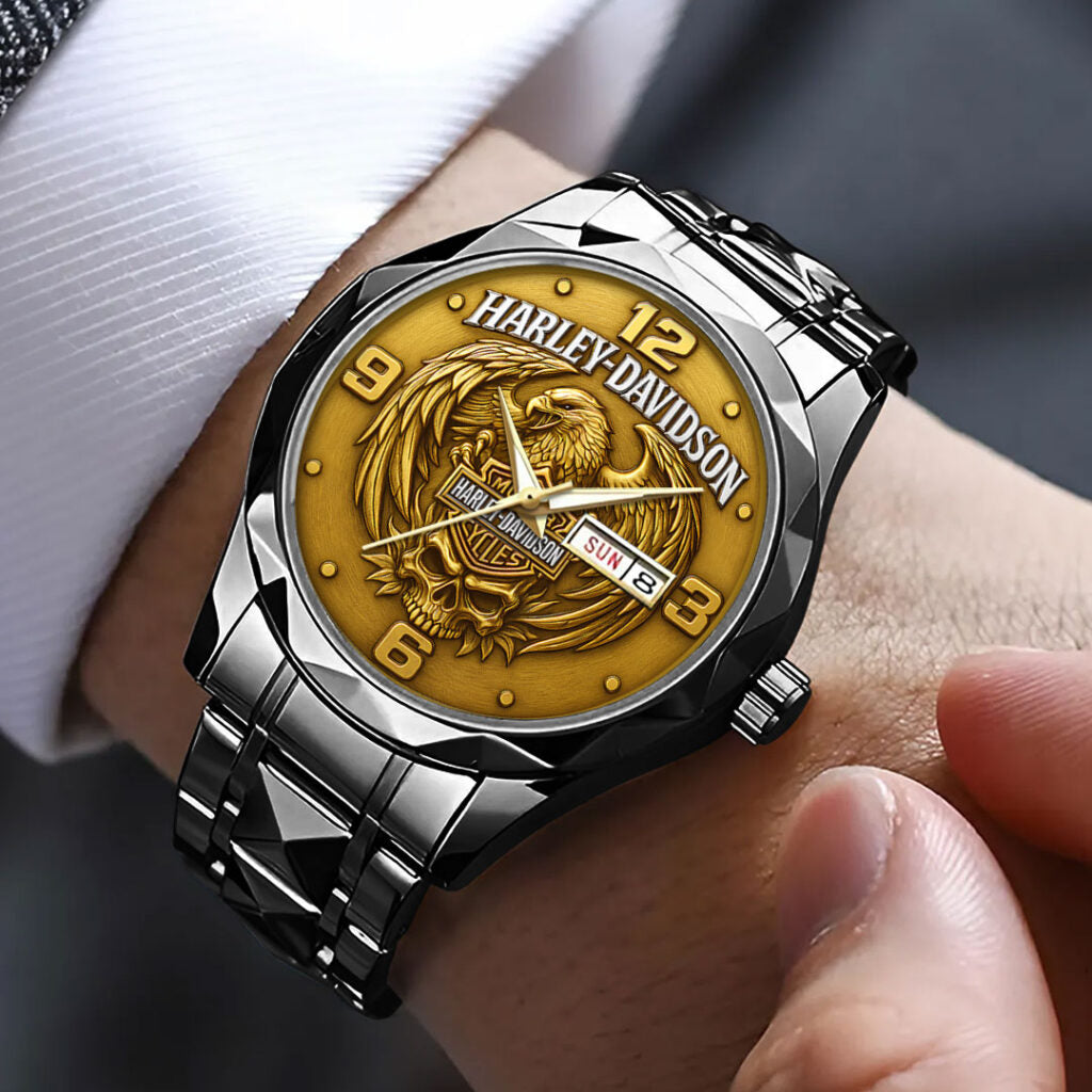 Harley Davidson Alloy Luxury Quartz Watch - NGHIAVT5250