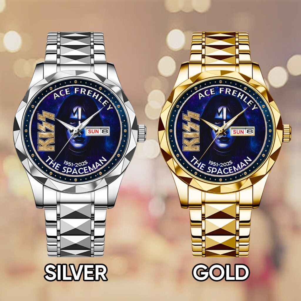 KISS x Ace Frehley Alloy Luxury Quartz Watch - NGHIAVT5370